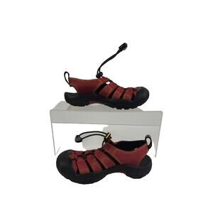 Keen Newport H2 Sandals Kids Size 13 Waterproof Red Maroon Water Shoes